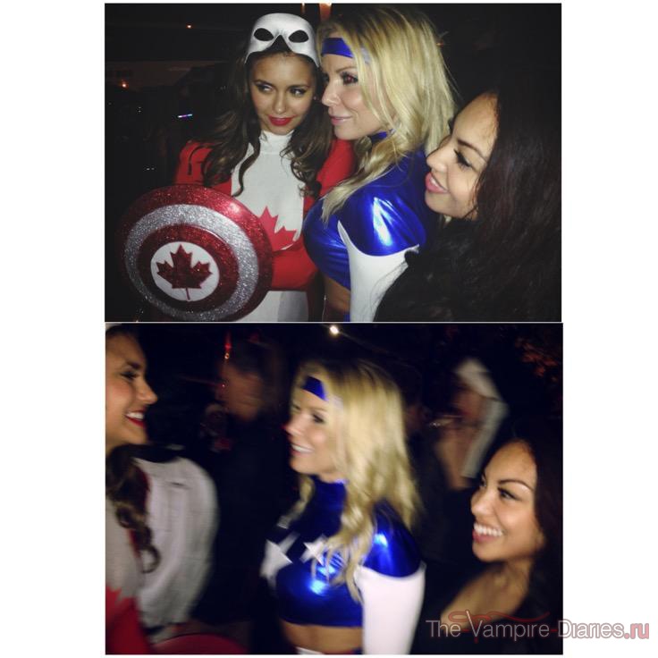 Нина Добрев. Фотографии с твиттера/Инстаграма Нины