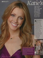 Кэти Кэссиди. Скан из журнала OK 2011 года.
