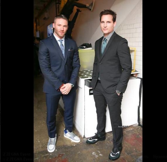 Питер Фачинелли. Питер Фачинелли на запуске новой коллекции бренда "ZZegna" в Нью-Йорке, 10.02.15