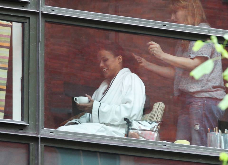 Мишель Родригес. Michelle Rodriguez at Beauty Shop of Hotel in NYC 