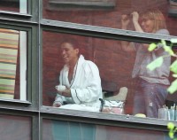 Мишель Родригес. Michelle Rodriguez at Beauty Shop of Hotel in NYC 