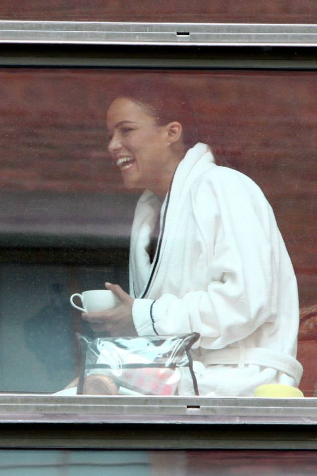 Мишель Родригес. Michelle Rodriguez at Beauty Shop of Hotel in NYC 