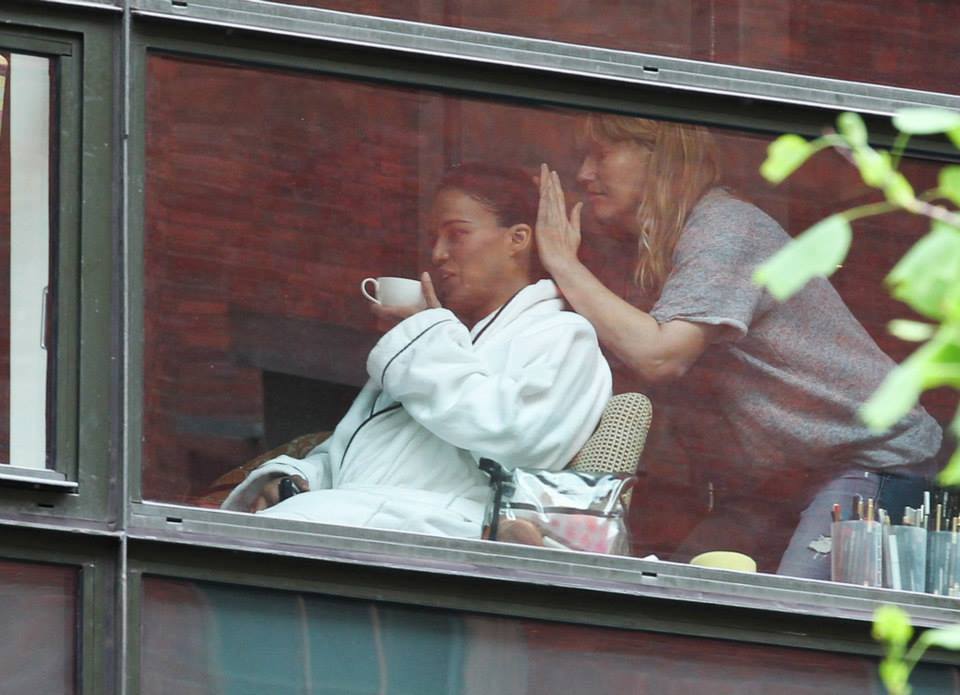 Мишель Родригес. Michelle Rodriguez at Beauty Shop of Hotel in NYC 