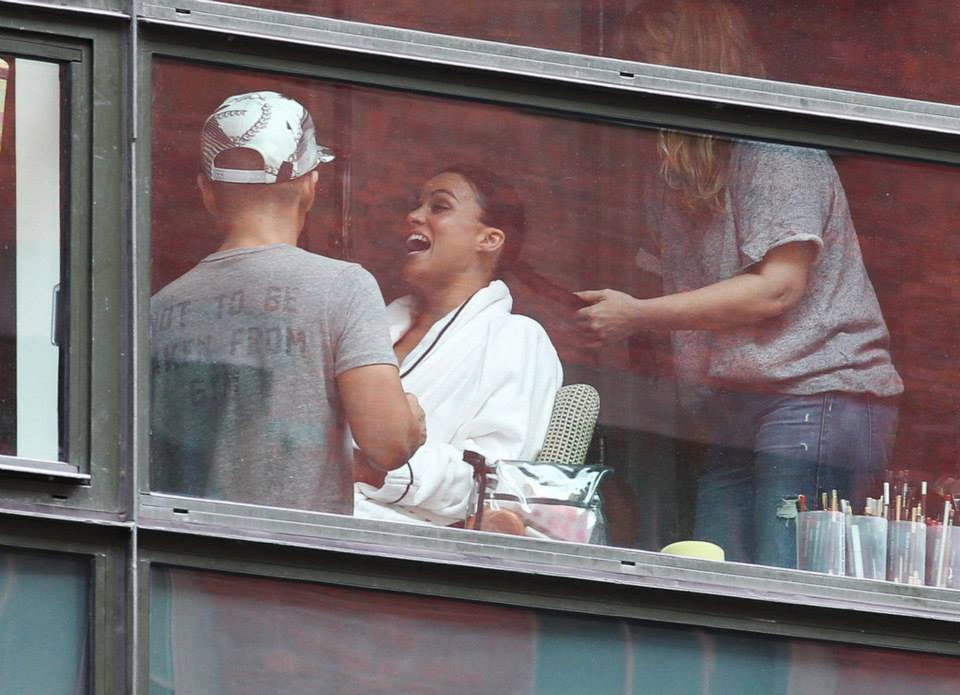 Мишель Родригес. Michelle Rodriguez at Beauty Shop of Hotel in NYC 