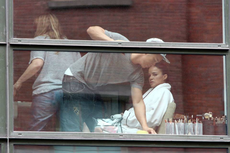 Мишель Родригес. Michelle Rodriguez at Beauty Shop of Hotel in NYC 