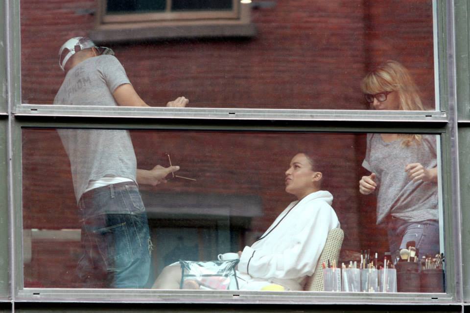 Мишель Родригес. Michelle Rodriguez at Beauty Shop of Hotel in NYC 