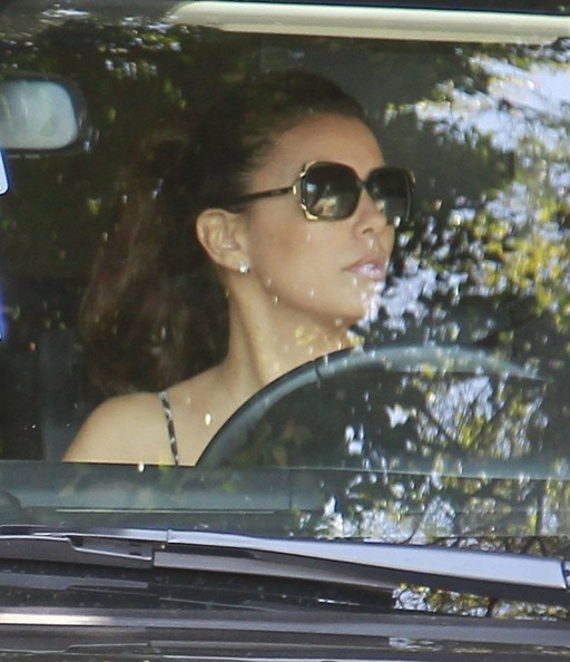 Ева Лонгория. Ева Лонгория и Мелани Гриффит в Шато Мармон, Западный Голливуд. 