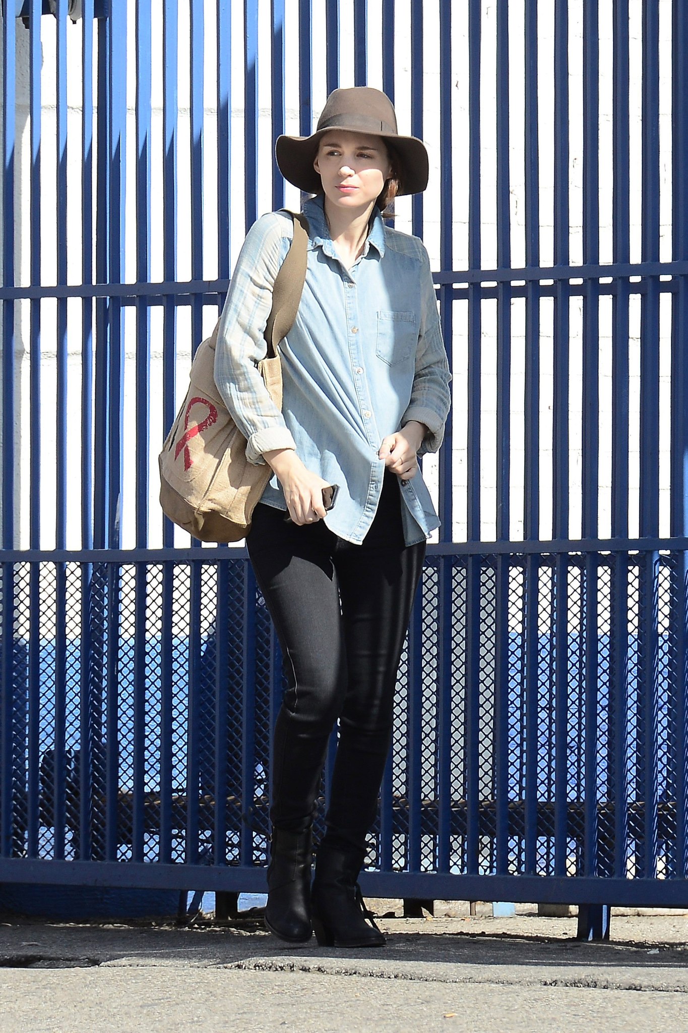 Руни Мара. Руни и Чарли на шоппинге в ЛА, 15 февраля