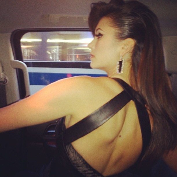 Нина Добрев. "PUNK: Chaos To Couture" Costume Institute Gala