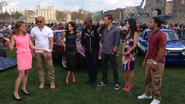 Мишель Родригес. Michelle Rodriguez promoting 'Fast & Furious 6' 