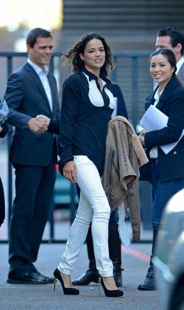 Мишель Родригес. Michelle Rodriguez at London Studios