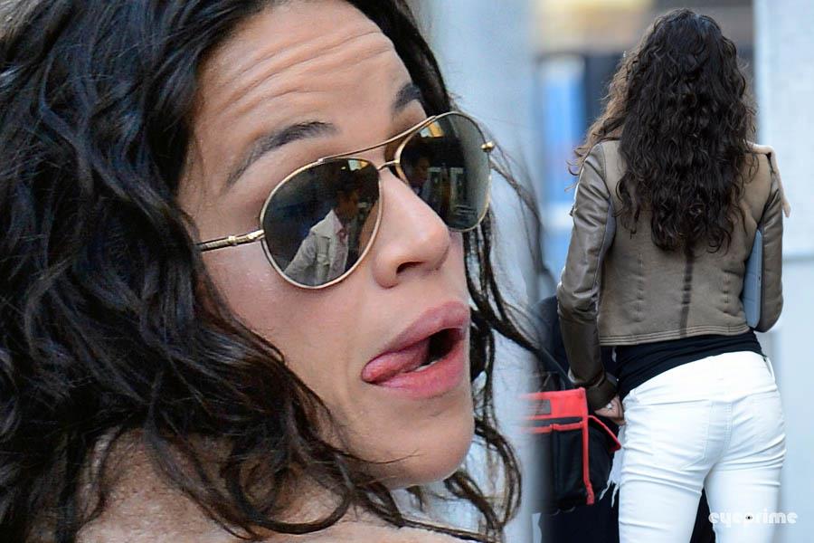 Мишель Родригес. Michelle Rodriguez at London Studios