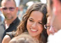 Мишель Родригес. Michelle Rodriguez promoting 'Fast & Furious 6' 