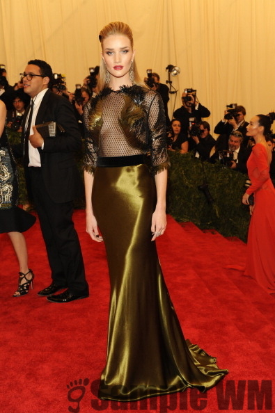 Роузи Хантингтон-Уайтли. Фотографии с мероприятия Met Ball 2013