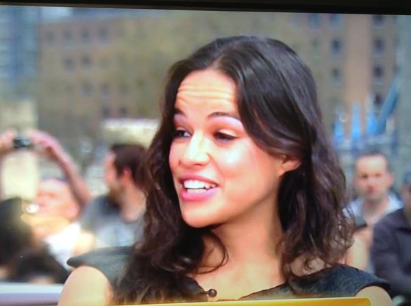 Мишель Родригес. Michelle Rodriguez promoting 'Fast & Furious 6' 