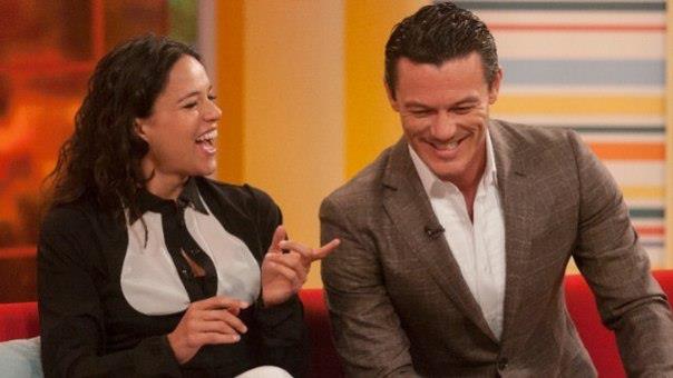 Мишель Родригес. Michelle Rodriguez & Luke Evans at DayBreak 