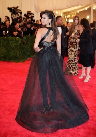 Нина Добрев. "PUNK: Chaos To Couture" Costume Institute Gala