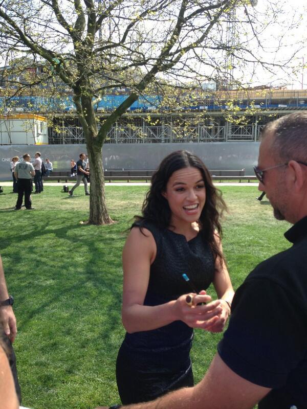 Мишель Родригес. Michelle Rodriguez promoting 'Fast & Furious 6' 