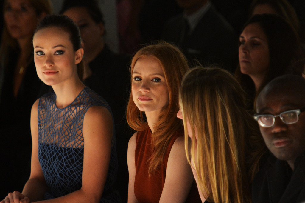 Оливия Уайлд. Показ модного бренда «Calvin Klein»