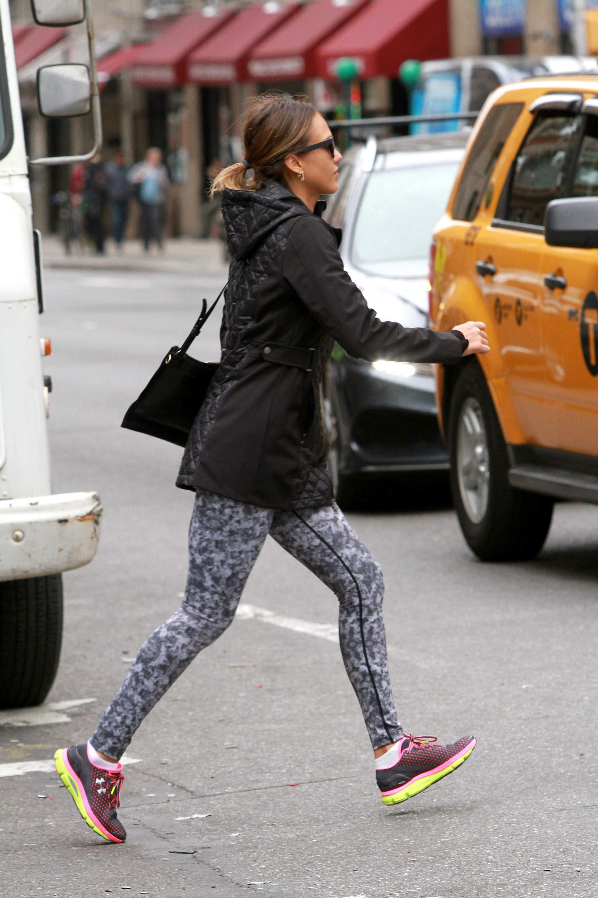 Джессика Альба. Джессика Альба в Нью-Йорке