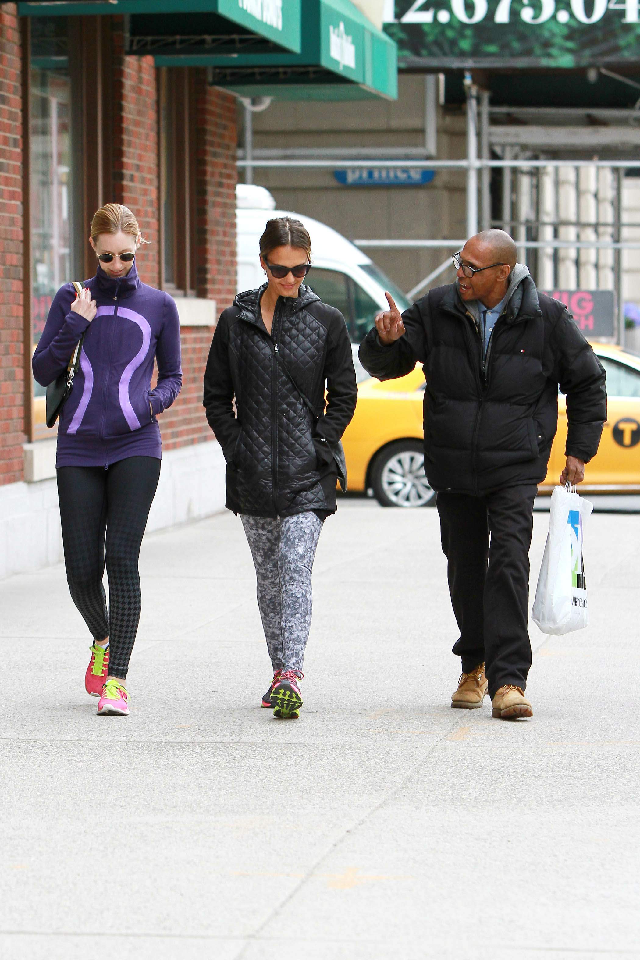 Джессика Альба. Джессика Альба в Нью-Йорке