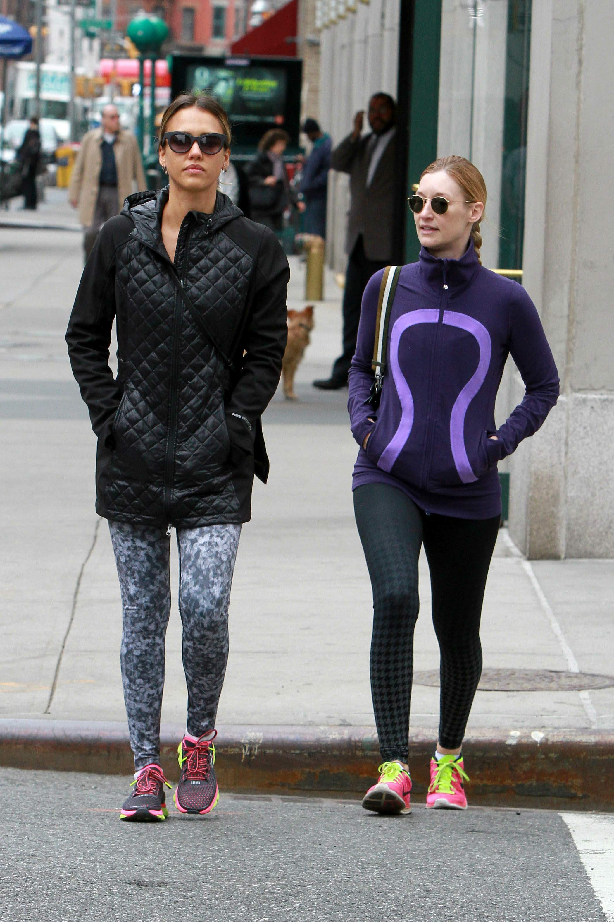 Джессика Альба. Джессика Альба в Нью-Йорке