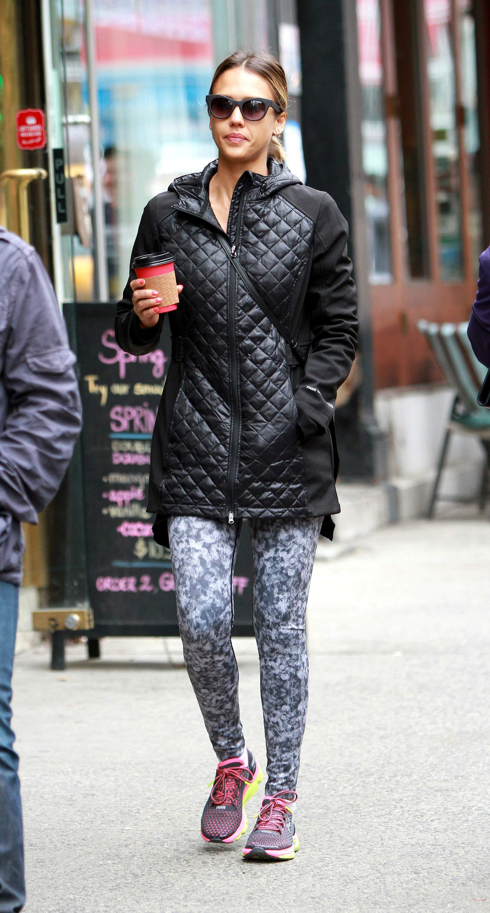 Джессика Альба. Джессика Альба в Нью-Йорке