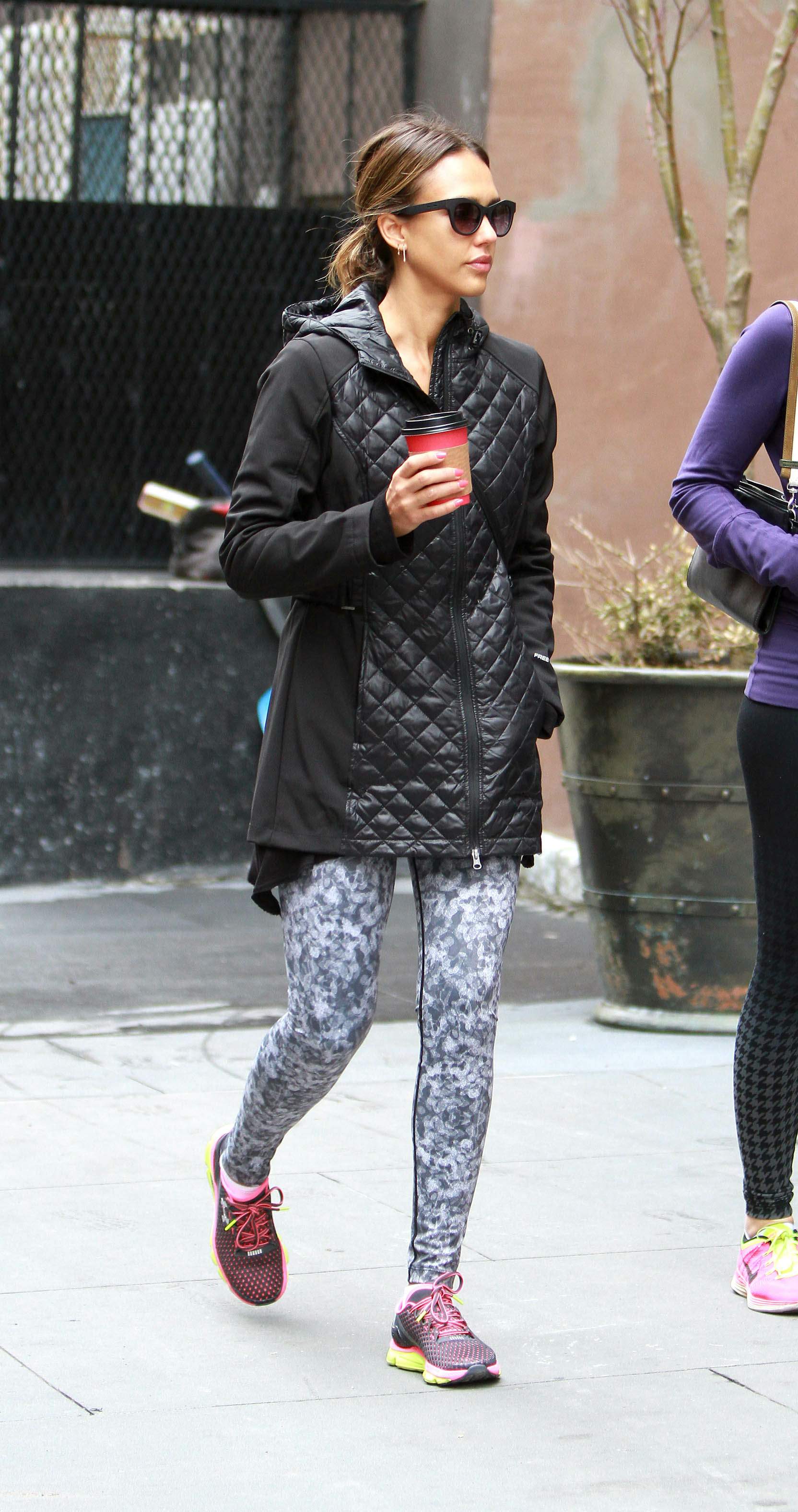 Джессика Альба. Джессика Альба в Нью-Йорке