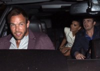 Ева Лонгория. Ева Лонгория ужинала со звездами шоу "Ready for Love"