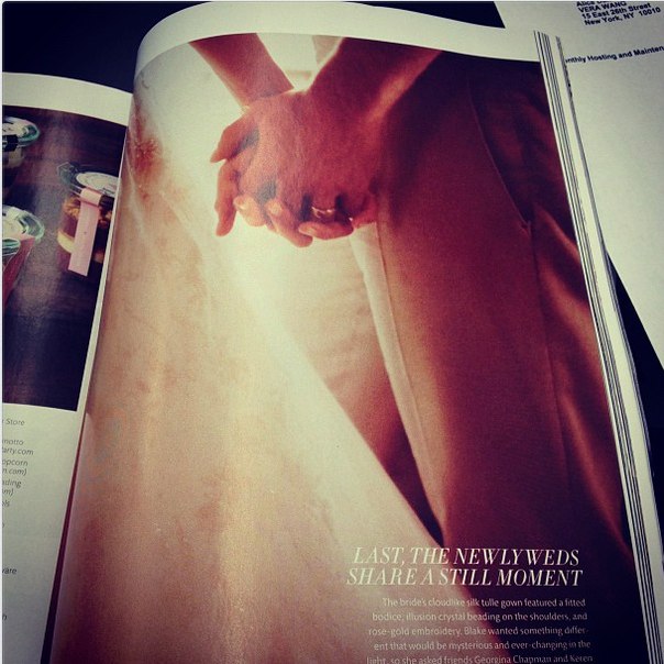 Райан Рейнольдс. 24 декабря журнал Марты Стюарт опубликует фотографии со свадьбы Райана и Блейк.