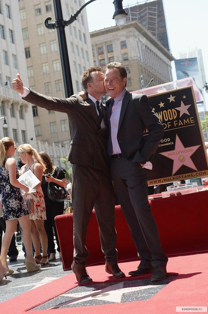 Брайан Крэнстон. Аарон Пол: «Телевидение не было бы таким, какое оно есть, без этого человека. Лично я не был бы таким, какой я есть, без этого человека»