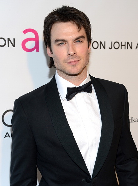 Нина Добрев. 21st Annual Elton John AIDS Foundation Academy Awards