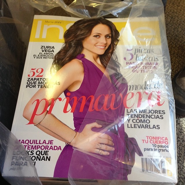 Cурия Вега. Сурия появится в мартовском номере журнала «InStyle»