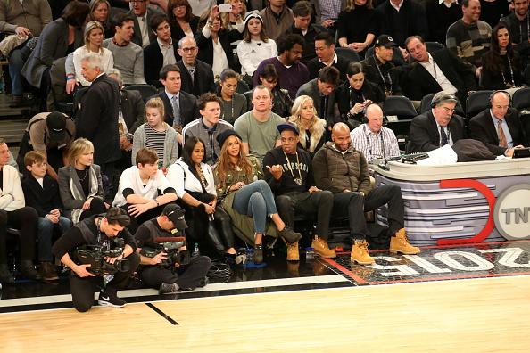 Бейонсе Ноулз. #Jayonce на баскетбольной игре «NBA All Star»