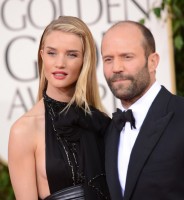 Джейсон Стетхем. Джейсон и Роузи на красной дорожке премии "Золотой Глобус 2013"