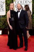 Джейсон Стетхем. Джейсон и Роузи на красной дорожке премии "Золотой Глобус 2013"