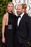 Джейсон Стетхем. Джейсон и Роузи на красной дорожке премии "Золотой Глобус 2013"