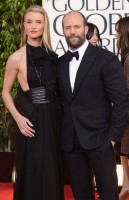 Джейсон и Роузи на красной дорожке премии "Золотой Глобус 2013"