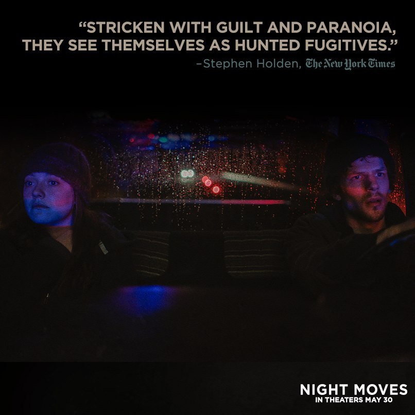 Дакота Фаннинг. Промо к фильму «Ночные движения» и кадр из фильма с Дакотой.