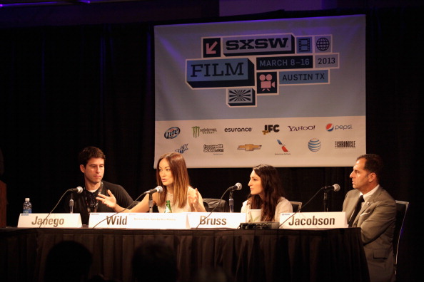 Оливия Уайлд. Пресс-конференция «New Grass Roots: Digital Age Movie Marketing Panel» прошедшая  в рамках кинофестиваля «SXSW»
