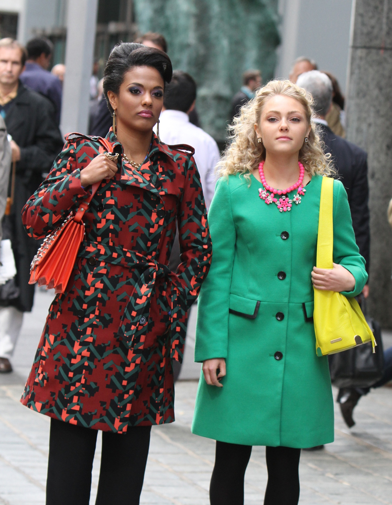 Анна-София Робб. Съемки сериала "Дневники Кэрри"