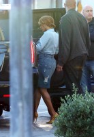 Бейонсе Ноулз. #Jayonce покидают ресторан «Gracias Madre» в Лос-Анджелесе