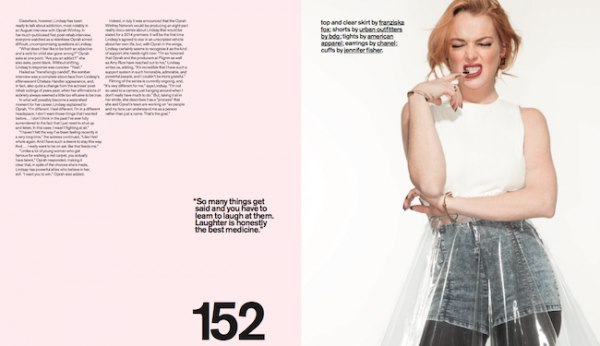 Линдси Лохан. Сканы из январьского номера журнала NYLON Nylon [Singapore] - January,фотосессия 2013 г