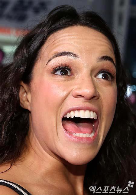 Мишель Родригес. Michelle Rodriguez at World Premiere Fast 6 in Korea
