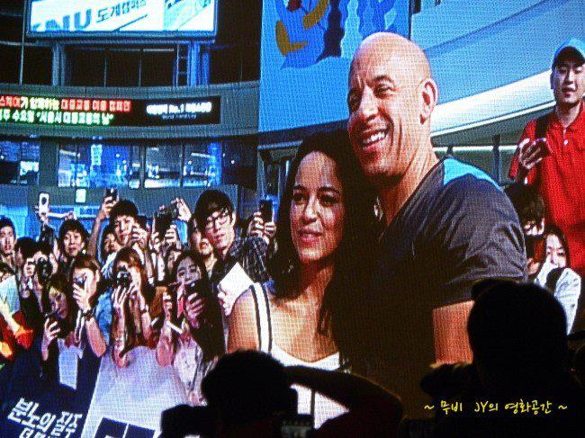 Мишель Родригес. Michelle Rodriguez at World Premiere Fast 6 in Korea