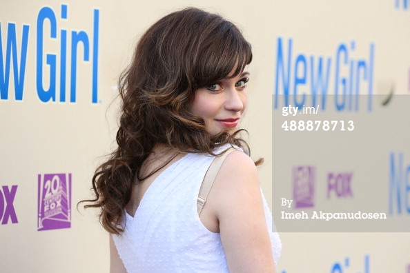 Зоуи Дешанель. 2014 FOX Upfronts - New Girl' Season 3 Finale Screening And Cast - 8 Мая, Лос-Анджелес