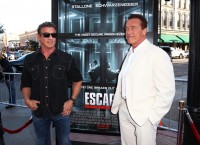 Сильвестр Сталлоне. Сильвестр Сталлоне и Арнольд Шварцнеггер посетили Comic-Con, где представили свой фильм "План побега".