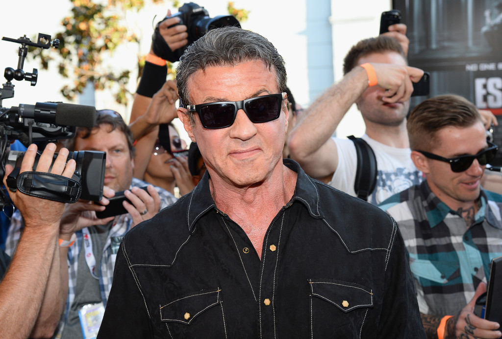 Сильвестр Сталлоне. Сильвестр Сталлоне и Арнольд Шварцнеггер посетили Comic-Con, где представили свой фильм "План побега".