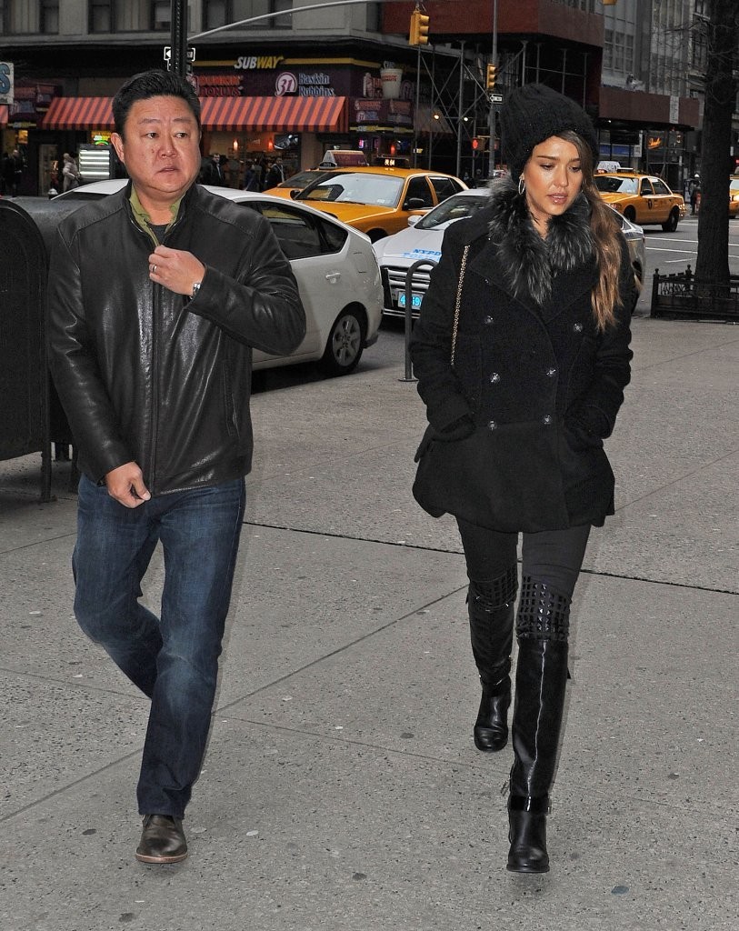 Джессика Альба. Джессика Альба в Нью-Йорке