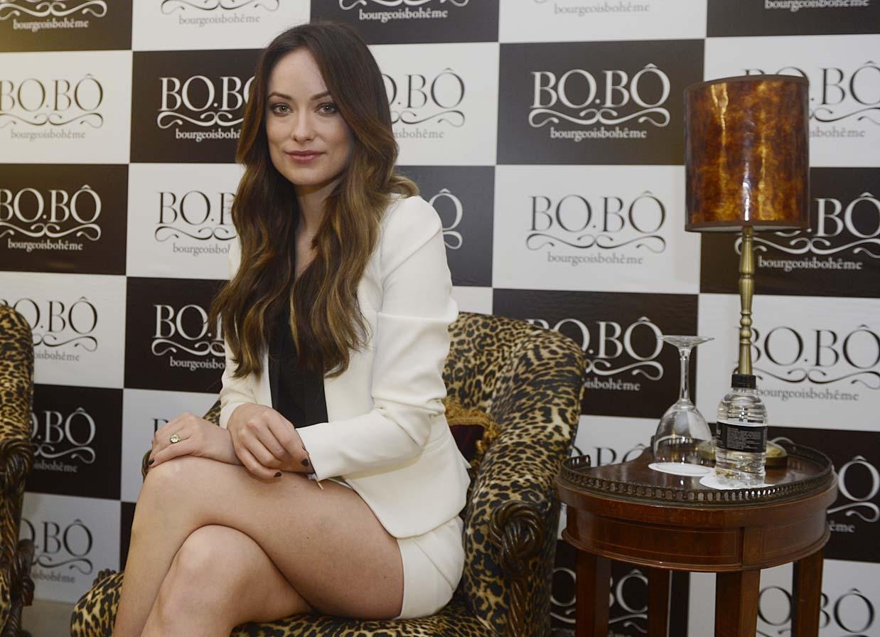 Оливия Уайлд. Пресс-конференция приуроченная к запуску новой коллекции одежды компании Bo.Bô.
